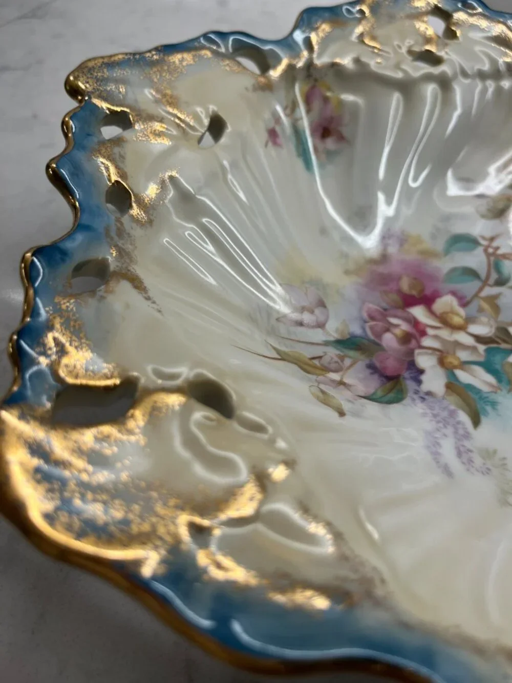 Vintage RS SuhL German Porcelain Bowl
